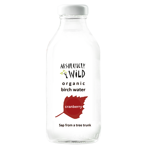 Absolutely Wild Organic Birch Water with Cranberry Juice