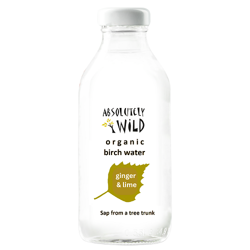 Absolutely Wild Organic Birch Water Ginger and Lime