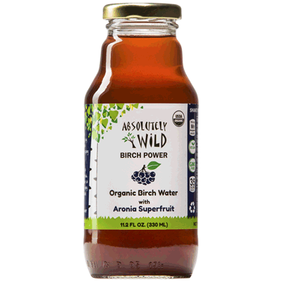 BIRCH POWER Organic Birch Water Aronia Superfruit